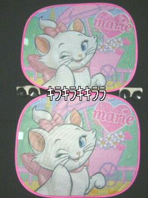 《New》★マリーちゃん★サンシェード2枚組セット【吸盤付】 < 自動車/バイク 《New》★マリーちゃん★サンシェード2枚組セット【吸盤付】 < 自動車/バイク