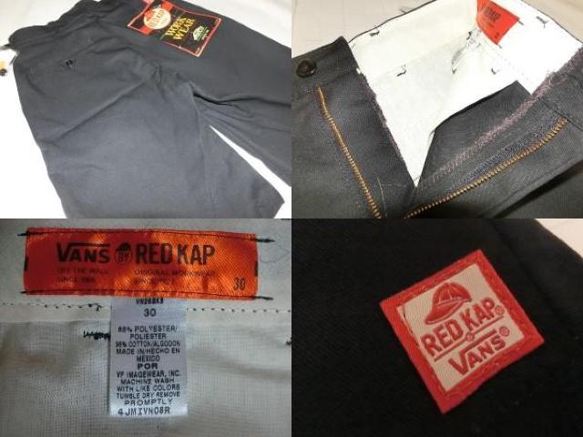 激レア USA購入【VANS】x【REDKAP】コラボ ワークハーフP 30 BLK < 男性ファッション  激レア USA購入【VANS】x【REDKAP】コラボ ワークハーフP 30 BLK < 男性ファッションの