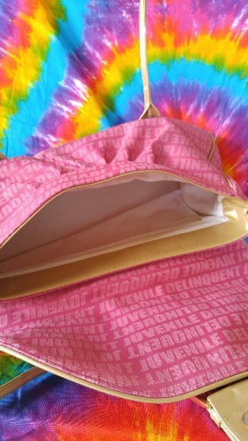 JD†ERMOSA*総ロゴジャガードデニムバッグ■ローギャルB系 < 女性ファッション JD†ERMOSA*総ロゴジャガードデニムバッグ■ローギャルB系 < 女性ファッションの