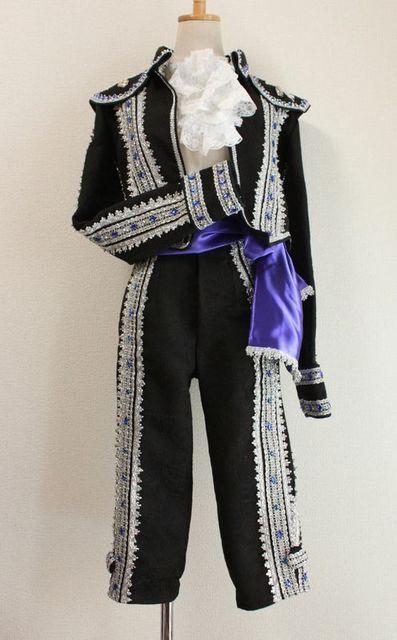 闘牛士コスプレ衣装 黒銀 < 女性ファッション  闘牛士コスプレ衣装 黒銀  < 女性ファッションの