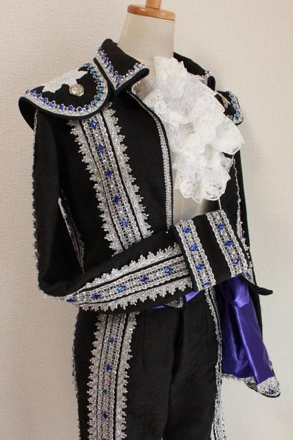 闘牛士コスプレ衣装 黒銀 < 女性ファッション  闘牛士コスプレ衣装 黒銀 < 女性ファッションの