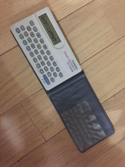 CASIO Travel Dictionary paEap ~jTCY   CeA/Ct 