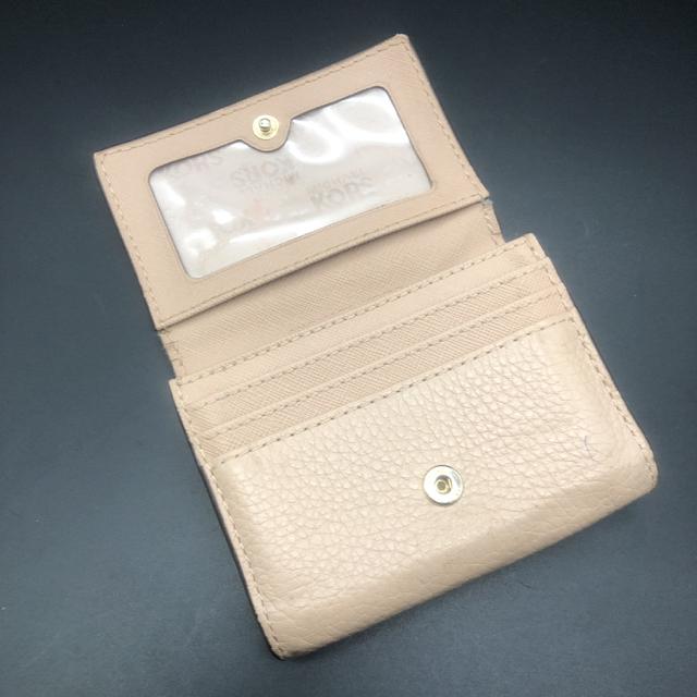 MICHAEL KORS マイケルコース カードケース 名刺入れ ベージュ < ブランド  MICHAEL KORS マイケルコース カードケース 名刺入れ ベージュ < ブランドの