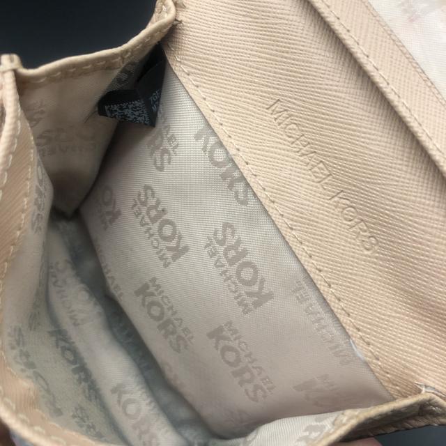 MICHAEL KORS マイケルコース カードケース 名刺入れ ベージュ < ブランド  MICHAEL KORS マイケルコース カードケース 名刺入れ ベージュ < ブランドの