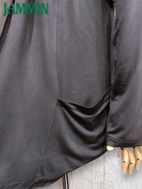 ストレッチカーディガン★アジアン★エスニック★グレー★羽織り < 女性ファッション  ストレッチカーディガン★アジアン★エスニック★グレー★羽織り < 女性ファッションの