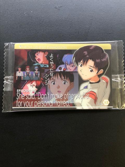 バンダイエヴァンゲリオンウエハーカード/EC-12・奇跡の価値は < トレーディングカード バンダイエヴァンゲリオンウエハーカード/EC-12・奇跡の価値は < トレーディングカードの