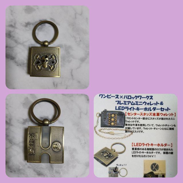 レア!ONEPIECE×バロックワークス本革ウオレットチェーン チョッパー 財布&LEDライト < アニメ/コミック/キャラクター  レア!ONEPIECE×バロックワークス本革ウオレットチェーン チョッパー 財布&LEDライト < アニメ/コミック/キャラクターの