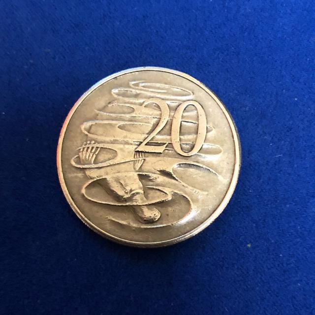 AUSTRALIA: 1966. 20 CENTS  zr[ 