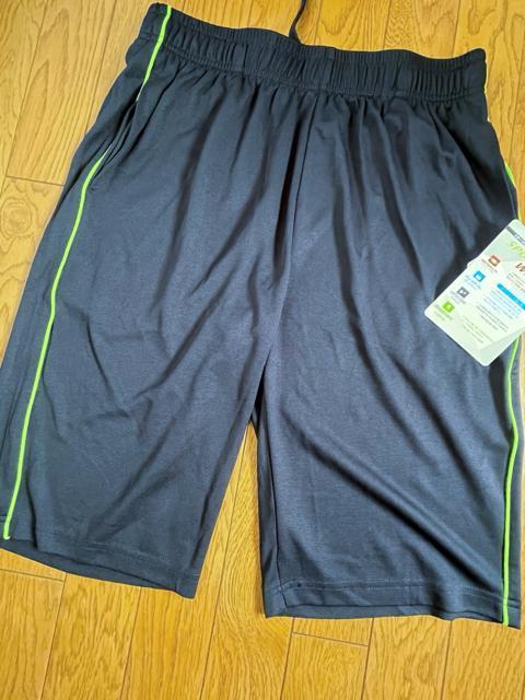 Lサイズ!高貴紳士的!ストレッチ吸水速乾メッシュ素材!再帰反射付き!抗菌防臭!黒に近い濃紺系色合い!ハーフパンツ!両脇ポケット付き < 男性ファッション  Lサイズ!高貴紳士的!ストレッチ吸水速乾メッシュ素材!再帰反射付き!抗菌防臭!黒に近い濃紺系色合い!ハーフパンツ!両脇ポケット付き < 男性ファッションの