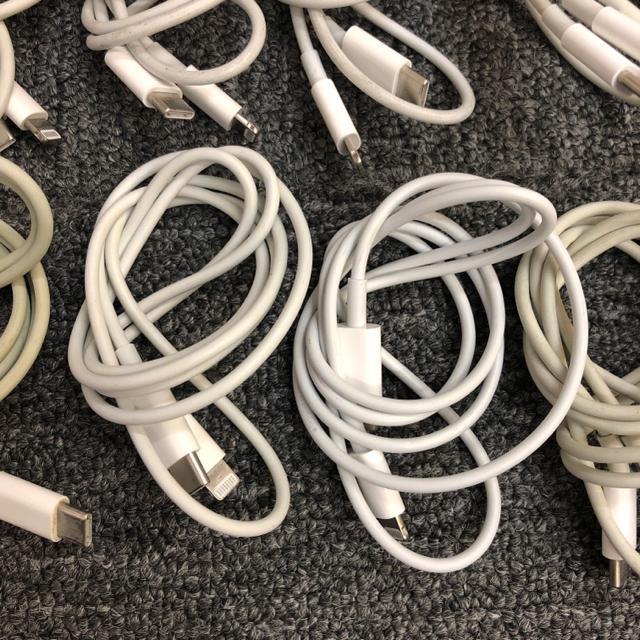 即決 純正 Apple アップル TYPE-C ライトニングケーブル 10本セット < 家電/AV  即決 純正 Apple アップル TYPE-C ライトニングケーブル 10本セット < 家電/AVの