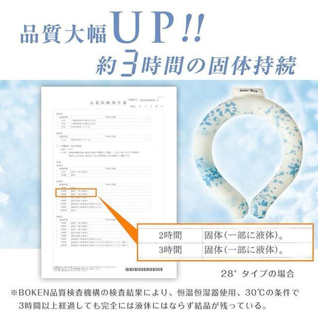 定価2,970円【新品未使用】ネッククーラー28℃●スパターブルー L●熱中症対策 繰り返し使える●クールリング < ヘルス/ビューティー 定価2,970円【新品未使用】ネッククーラー28℃●スパターブルー L●熱中症対策 繰り返し使える●クールリング < ヘルス/ビューティーの