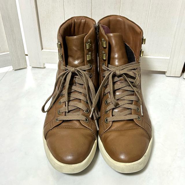 Paul Smith JEANS レザー ハイカット スニーカー ブーツ 8 < ブランド  Paul Smith JEANS レザー ハイカット スニーカー ブーツ 8 < ブランドの