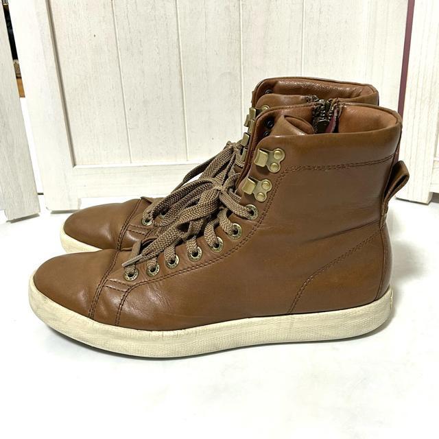 Paul Smith JEANS レザー ハイカット スニーカー ブーツ 8 < ブランド  Paul Smith JEANS レザー ハイカット スニーカー ブーツ 8 < ブランドの