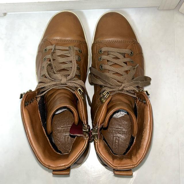 Paul Smith JEANS レザー ハイカット スニーカー ブーツ 8 < ブランド  Paul Smith JEANS レザー ハイカット スニーカー ブーツ 8 < ブランドの