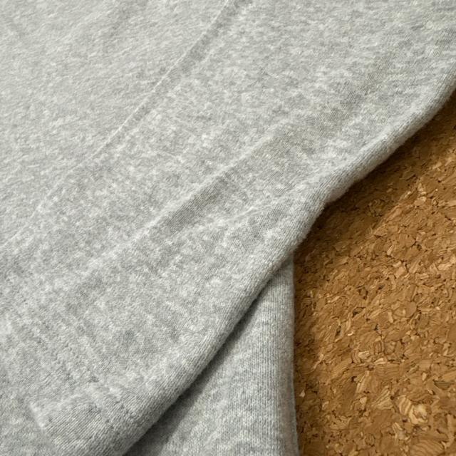 長袖ロンT グレー Vネック 柔らか生地 < 女性ファッション  長袖ロンT グレー Vネック 柔らか生地 < 女性ファッションの