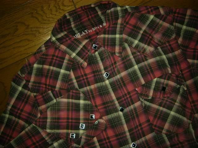 DELAYbywin&sonsダメージ加工チェックシャツ1ウィンサンズ < 男性ファッション  DELAYbywin&sonsダメージ加工チェックシャツ1ウィンサンズ < 男性ファッションの