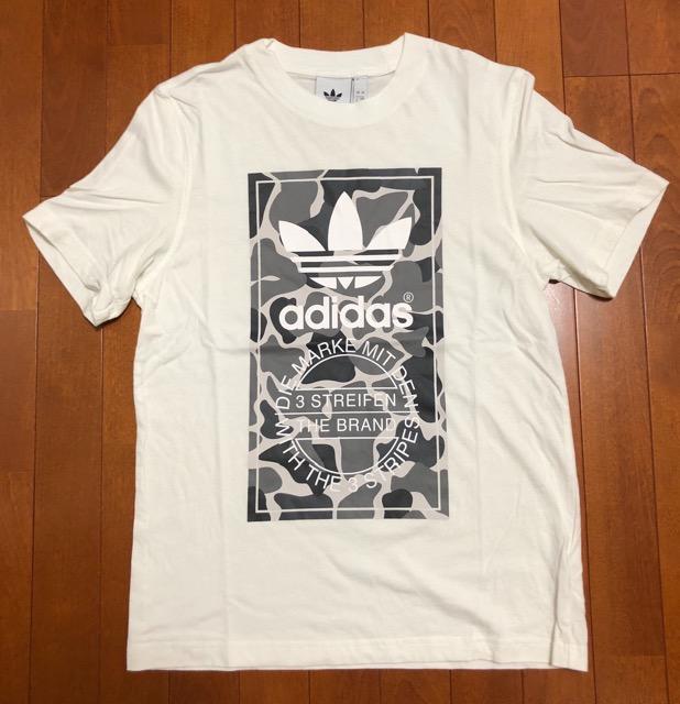 adidasアディダス☆白ロゴマークTシャツ < ブランド  adidasアディダス☆白ロゴマークTシャツ < ブランドの