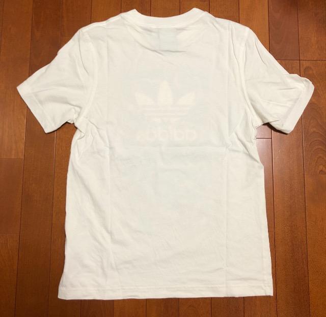 adidasアディダス☆白ロゴマークTシャツ < ブランド  adidasアディダス☆白ロゴマークTシャツ < ブランドの