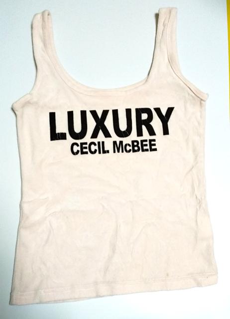CECIL McBEE/セシルマクビー★パイル地タンクトップ2点 中古品 ageha-小悪魔 < ブランド  CECIL McBEE/セシルマクビー★パイル地タンクトップ2点 中古品 ageha-小悪魔 < ブランドの