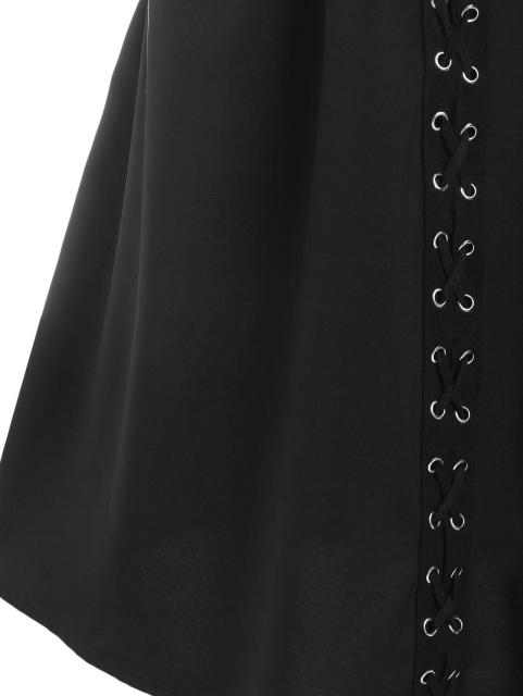 新品大きいサイズ4Lゴシック編み上げドレスワンピース < 女性ファッション  新品大きいサイズ4Lゴシック編み上げドレスワンピース < 女性ファッションの