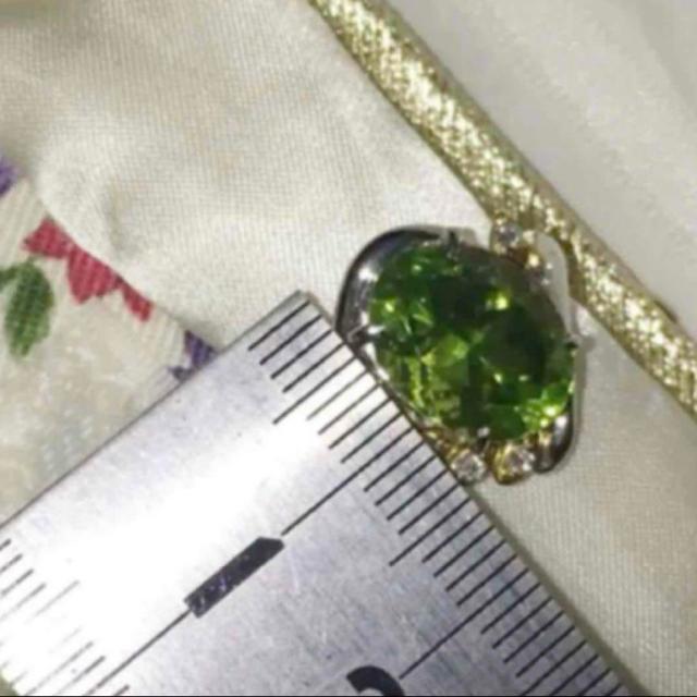 超希少 大粒ペリドット 18金リング 八月誕生石 ペリドット 10号 指輪 < 女性アクセサリー/時計  超希少 大粒ペリドット 18金リング 八月誕生石 ペリドット 10号 指輪 < 女性アクセサリー/時計の