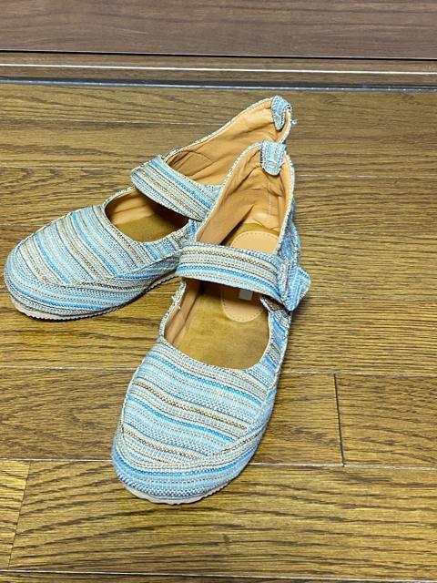 atta girl  ストラップフラットパンプス ターコイズ < ブランド  atta girl  ストラップフラットパンプス ターコイズ < ブランドの