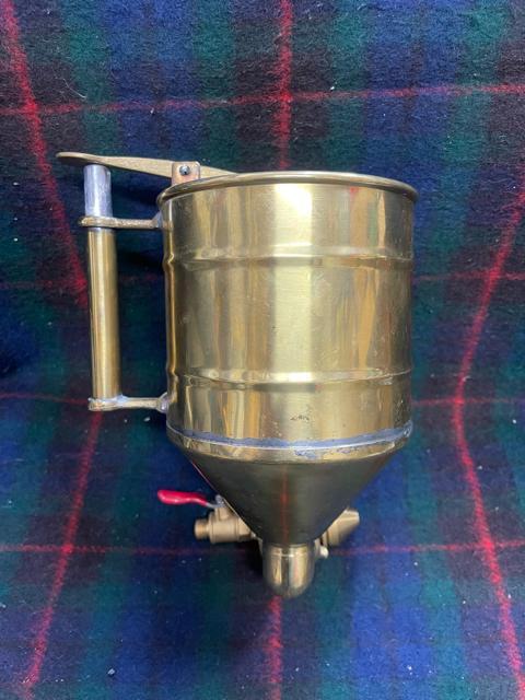 真鍮製 リシンガン(建築用吹付ガン器) < 自動車/バイク 真鍮製 リシンガン(建築用吹付ガン器) < 自動車/バイク