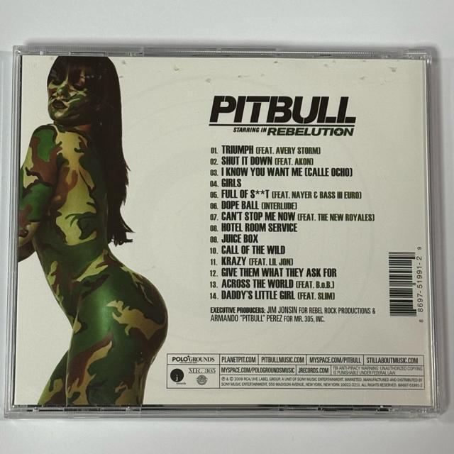 Pitbull / Starring In Rebelution �� CD/DVD/�r�f�I�� 