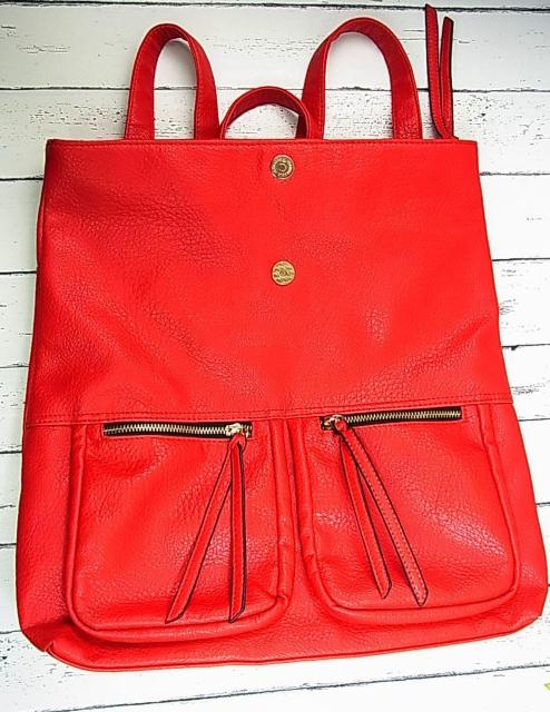 500円スタ【正規品・USED】D.KELLY ディーケリー リュック/バックパック レッド 収納力◎ < 女性ファッション 500円スタ【正規品・USED】D.KELLY ディーケリー リュック/バックパック レッド 収納力◎ < 女性ファッションの