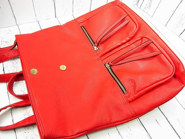 500円スタ【正規品・USED】D.KELLY ディーケリー リュック/バックパック レッド 収納力◎ < 女性ファッション 500円スタ【正規品・USED】D.KELLY ディーケリー リュック/バックパック レッド 収納力◎ < 女性ファッションの