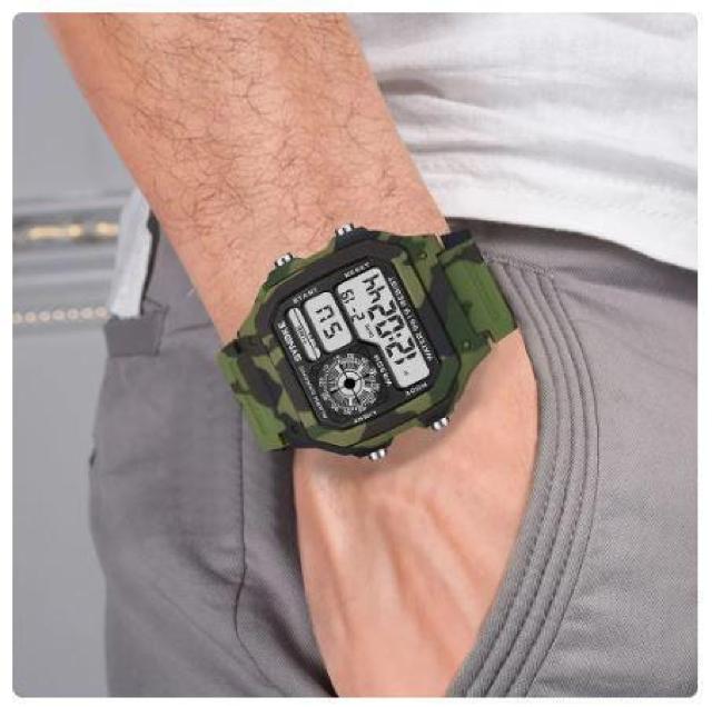 SYNOKE�@�J���t���[�W���O���[���@�~���^���[�f�W�^�����v�@�X�|�[�c�h�� �X�N�G�A�@�E�H�b�` �����Y�r���v �� �j���A�N�Z�T���[/���v�� 