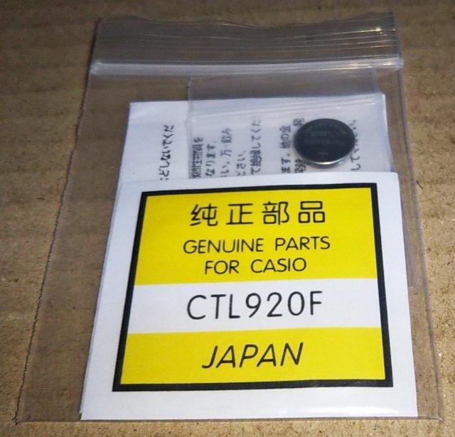 新品未使用 CTL920 CTL920F 二次電池 1個 < 男性アクセサリー/時計 新品未使用 CTL920 CTL920F 二次電池 1個 < 男性アクセサリー/時計の