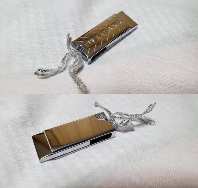 正規 非売品 ブルガリ ブランドロゴエンブレム USBメモリー 2G ゴシックアートリーフ < ブランド  正規 非売品 ブルガリ ブランドロゴエンブレム USBメモリー 2G ゴシックアートリーフ < ブランドの