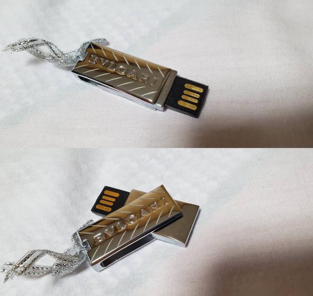正規 非売品 ブルガリ ブランドロゴエンブレム USBメモリー 2G ゴシックアートリーフ < ブランド  正規 非売品 ブルガリ ブランドロゴエンブレム USBメモリー 2G ゴシックアートリーフ < ブランドの