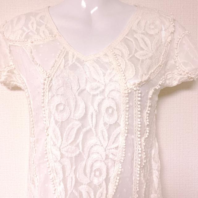 MercuryLuxシースルーホワイトフラワーレースミニワンピース白花 < ブランド MercuryLuxシースルーホワイトフラワーレースミニワンピース白花 < ブランドの