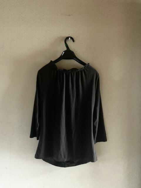 【サイズL】超ストレッチ◆とろみドレープ◆フリルカットソー < 女性ファッション  【サイズL】超ストレッチ◆とろみドレープ◆フリルカットソー < 女性ファッションの