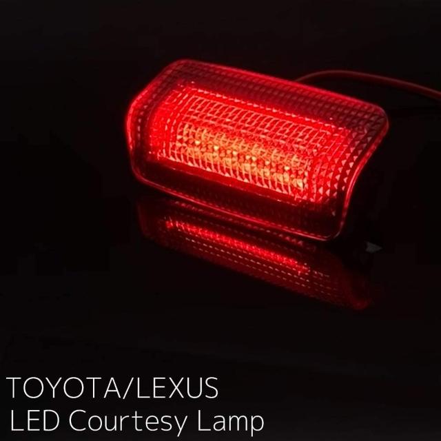 TOYOTA/LEXUS LEDカーテシランプ US仕様 レッド < 自動車/バイク TOYOTA/LEXUS LEDカーテシランプ US仕様 レッド < 自動車/バイク