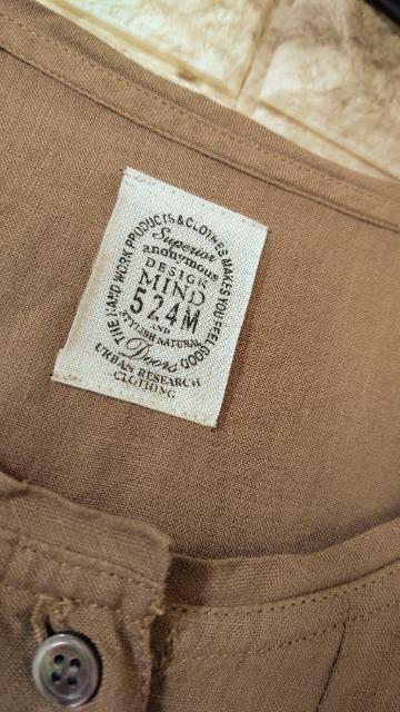 *URBAN RESEARCH DOORS*l s[X Mocha  uh 