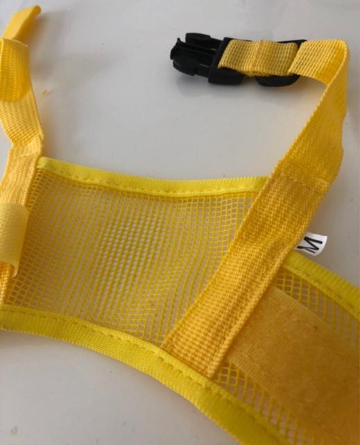 口輪 無駄吠えにイエローL < ペット/手芸/園芸  口輪 無駄吠えにイエローL < ペット/手芸/園芸の