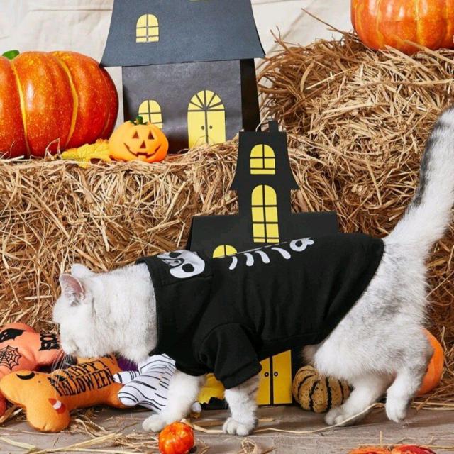 犬・猫★新品★ペット用スケルトンプリスウェット/L < ペット/手芸/園芸  犬・猫★新品★ペット用スケルトンプリスウェット/L < ペット/手芸/園芸の