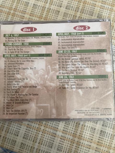 輸入盤 2枚組 The Beatles – Complete Volume one ( SECRET TRAX ) < タレントグッズ  輸入盤 2枚組 The Beatles – Complete Volume one ( SECRET TRAX ) < タレントグッズの
