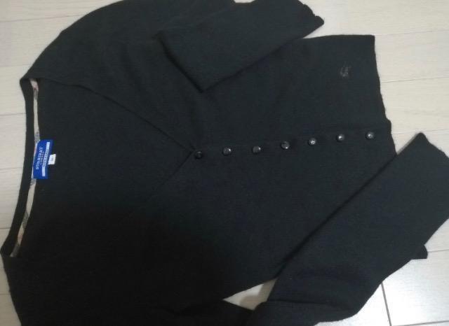 美品バーバリーブルーレーベルニットセーターカーディガン長袖大活躍通勤事務所普段用必須アイテムノバチェックホースマークアンゴラ高級 < 女性ファッション  美品バーバリーブルーレーベルニットセーターカーディガン長袖大活躍通勤事務所普段用必須アイテムノバチェックホースマークアンゴラ高級 < 女性ファッションの