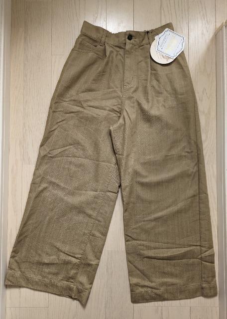 L★HERITAGE FLASH★新疆綿ワイドパンツ★新品 < 女性ファッション  L★HERITAGE FLASH★新疆綿ワイドパンツ★新品  < 女性ファッションの