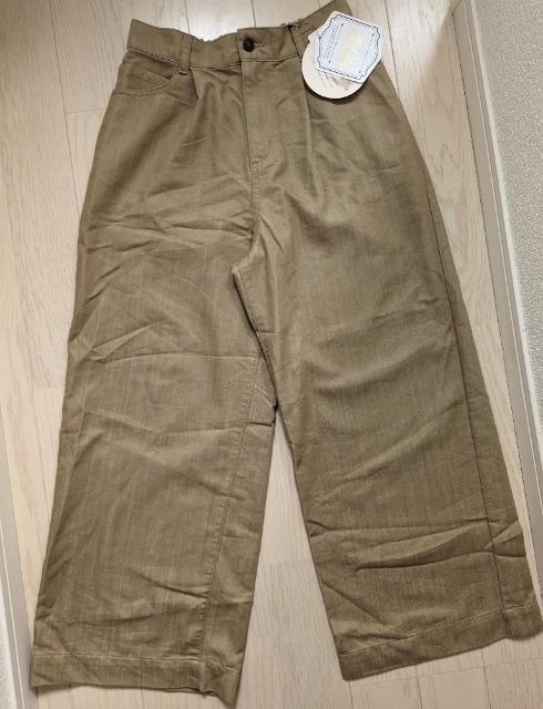 L★HERITAGE FLASH★新疆綿ワイドパンツ★新品 < 女性ファッション  L★HERITAGE FLASH★新疆綿ワイドパンツ★新品 < 女性ファッションの