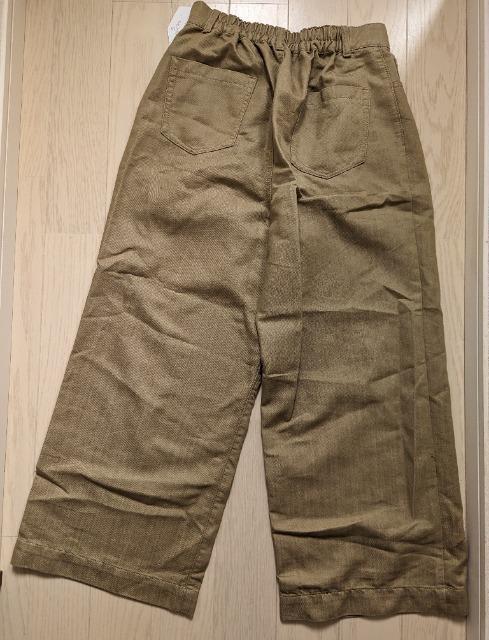 L★HERITAGE FLASH★新疆綿ワイドパンツ★新品 < 女性ファッション  L★HERITAGE FLASH★新疆綿ワイドパンツ★新品 < 女性ファッションの