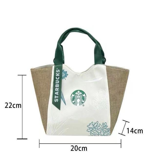 スターバックス トートバッグ ハンドバッグ スタバ 海外限定 磁石止め式 ショルダーバッグ ブルー < 女性ファッション  スターバックス トートバッグ ハンドバッグ スタバ 海外限定 磁石止め式 ショルダーバッグ ブルー < 女性ファッションの