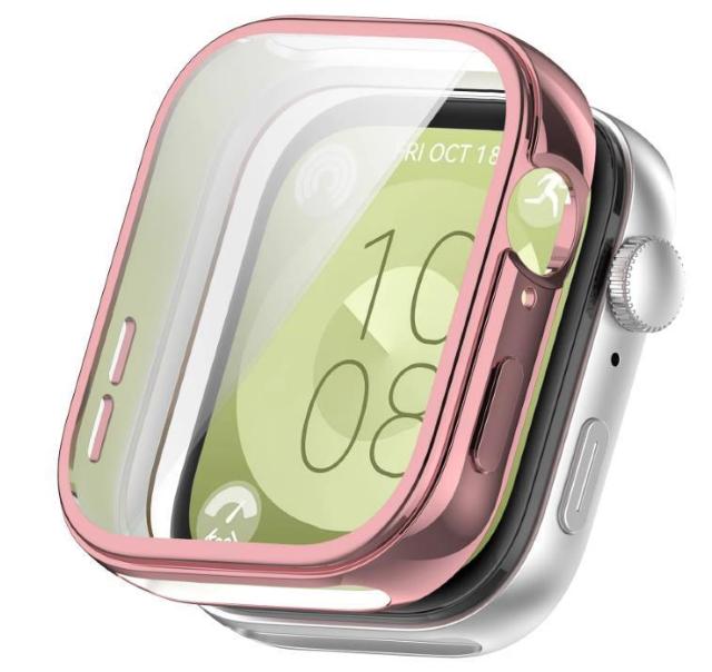 Huawei Watch Fit3 カバー ケース フィット3 画面保護 ピンク < 家電/AV Huawei Watch Fit3 カバー ケース フィット3 画面保護 ピンク < 家電/AVの