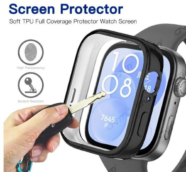 Huawei Watch Fit3 カバー ケース フィット3 画面保護 ピンク < 家電/AV Huawei Watch Fit3 カバー ケース フィット3 画面保護 ピンク < 家電/AVの