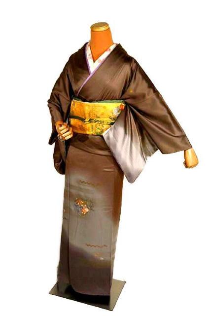 【最高級】未使用品 金彩 暈し染め シシュウ 花丸 シックな訪問着 身丈160cm 裄丈65cm T3402 < 女性ファッション  【最高級】未使用品 金彩 暈し染め シシュウ 花丸 シックな訪問着 身丈160cm 裄丈65cm T3402  < 女性ファッションの