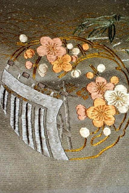 【最高級】未使用品 金彩 暈し染め シシュウ 花丸 シックな訪問着 身丈160cm 裄丈65cm T3402 < 女性ファッション  【最高級】未使用品 金彩 暈し染め シシュウ 花丸 シックな訪問着 身丈160cm 裄丈65cm T3402 < 女性ファッションの